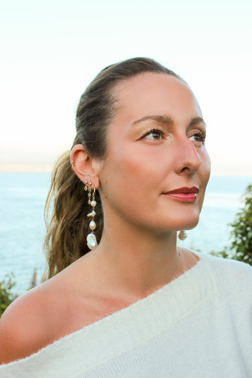 The Baroque Pearl Earrings