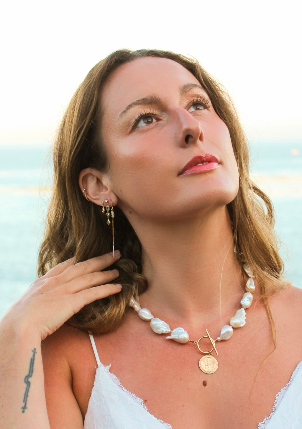 The Baroque Coin Necklace