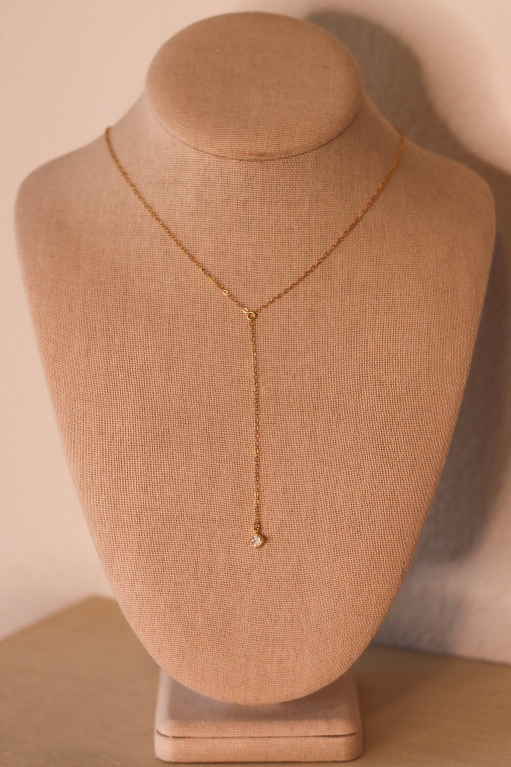 The Sparkle Lariat Necklace
