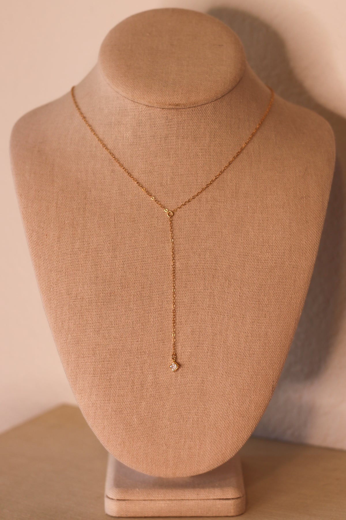 The Sparkle Lariat Necklace