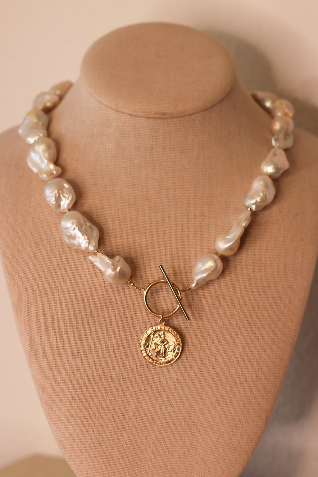 The Baroque Coin Necklace