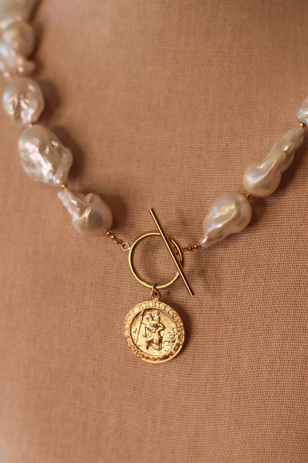The Baroque Coin Necklace
