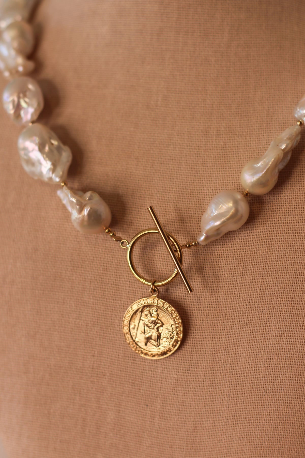 The Baroque Coin Necklace
