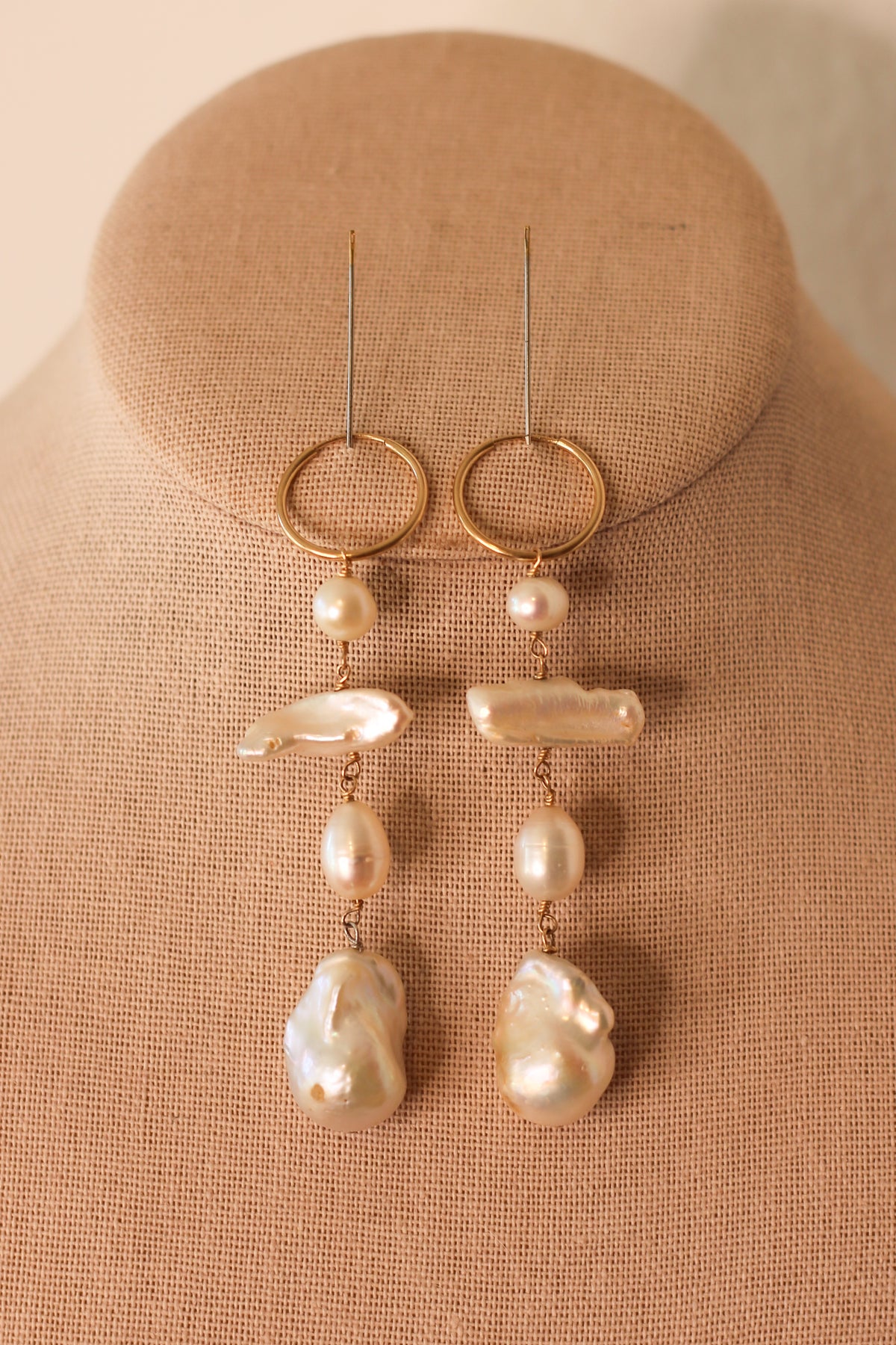 The Baroque Pearl Earrings